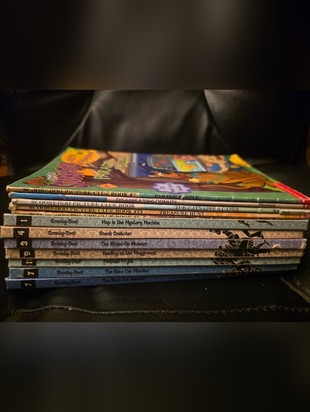 Vintage Scooby-Doo Kids Paperback Book Set - Multicolor